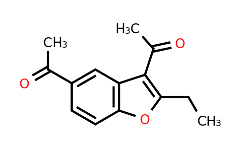 CAS 1423025-29-9 | 1-(5-acetyl-2-ethyl-1-benzofuran-3-yl)ethan-1-one