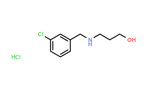 CAS 1423025-31-3 | 3-{[(3-chlorophenyl)methyl]amino}propan-1-ol hydrochloride
