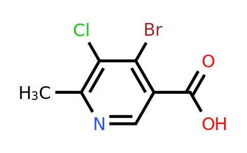 CAS 1423025-36-8 | 4-bromo-5-chloro-6-methylpyridine-3-carboxylic acid
