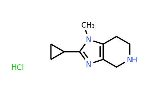 CAS 1423025-37-9 | 2-cyclopropyl-1-methyl-1H,4H,5H,6H,7H-imidazo[4,5-c]pyridine hydrochloride