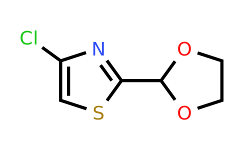 CAS 1423025-41-5 | 4-chloro-2-(1,3-dioxolan-2-yl)-1,3-thiazole