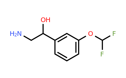 CAS 1423025-48-2 | 2-amino-1-[3-(difluoromethoxy)phenyl]ethan-1-ol