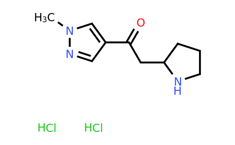 CAS 1423025-51-7 | 1-(1-methyl-1H-pyrazol-4-yl)-2-(pyrrolidin-2-yl)ethan-1-one dihydrochloride