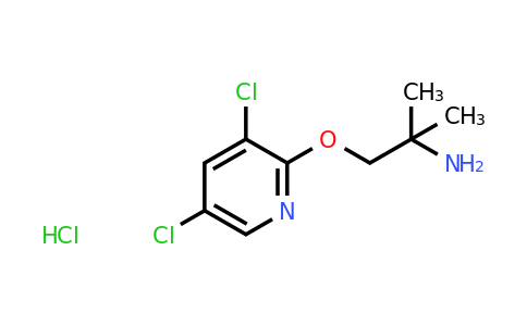 CAS 1423025-60-8 | 1-[(3,5-dichloropyridin-2-yl)oxy]-2-methylpropan-2-amine hydrochloride