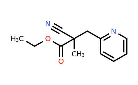 CAS 1423025-64-2 | ethyl 2-cyano-2-methyl-3-(pyridin-2-yl)propanoate