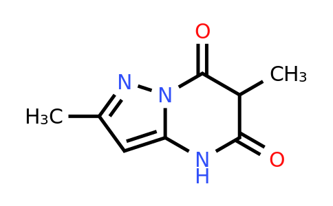 CAS 1423025-72-2 | 2,6-dimethyl-4H,5H,6H,7H-pyrazolo[1,5-a]pyrimidine-5,7-dione