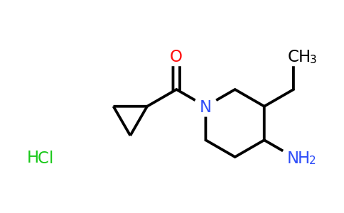 CAS 1423025-80-2 | 1-cyclopropanecarbonyl-3-ethylpiperidin-4-amine hydrochloride