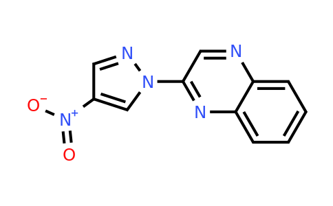 CAS 1423025-82-4 | 2-(4-nitro-1H-pyrazol-1-yl)quinoxaline