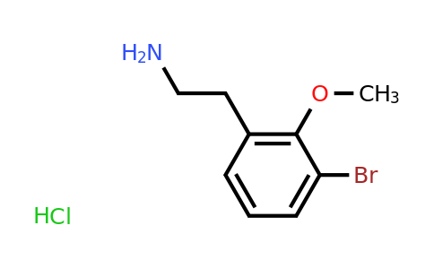 CAS 1423025-83-5 | 2-(3-bromo-2-methoxyphenyl)ethan-1-amine hydrochloride