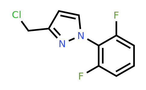 CAS 1423025-88-0 | 3-(chloromethyl)-1-(2,6-difluorophenyl)-1H-pyrazole