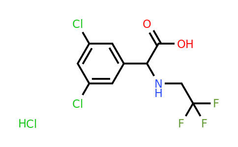 CAS 1423026-08-7 | 2-(3,5-dichlorophenyl)-2-[(2,2,2-trifluoroethyl)amino]acetic acid hydrochloride