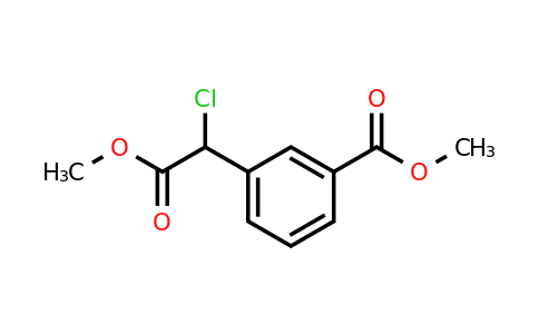 CAS 1423026-12-3 | methyl 3-(1-chloro-2-methoxy-2-oxoethyl)benzoate