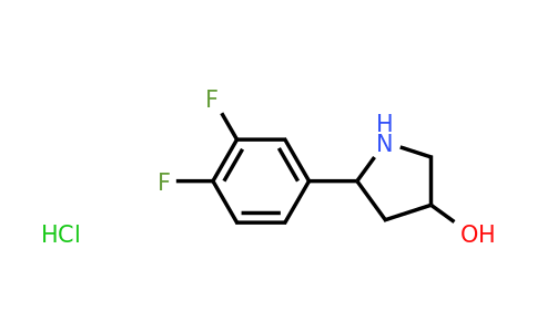 CAS 1423026-14-5 | 5-(3,4-difluorophenyl)pyrrolidin-3-ol hydrochloride