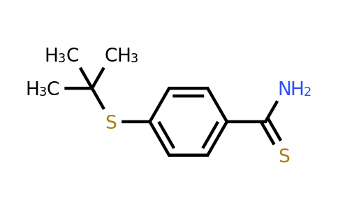 CAS 1423026-18-9 | 4-(tert-butylsulfanyl)benzene-1-carbothioamide