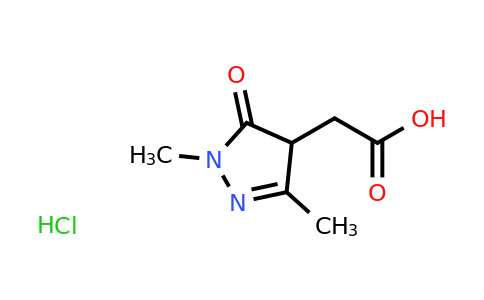 CAS 1423026-22-5 | 2-(1,3-dimethyl-5-oxo-4,5-dihydro-1H-pyrazol-4-yl)acetic acid hydrochloride