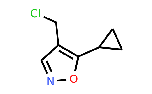 CAS 1423026-50-9 | 4-(chloromethyl)-5-cyclopropyl-1,2-oxazole