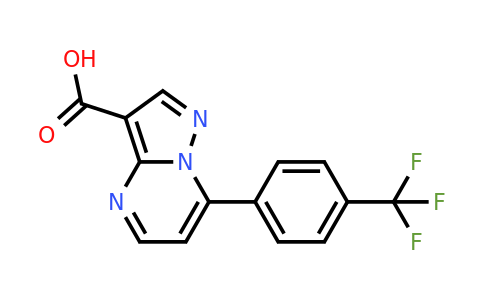 CAS 1423026-63-4 | 7-[4-(trifluoromethyl)phenyl]pyrazolo[1,5-a]pyrimidine-3-carboxylic acid