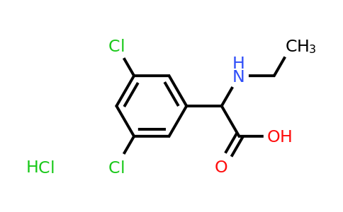 CAS 1423026-72-5 | 2-(3,5-dichlorophenyl)-2-(ethylamino)acetic acid hydrochloride