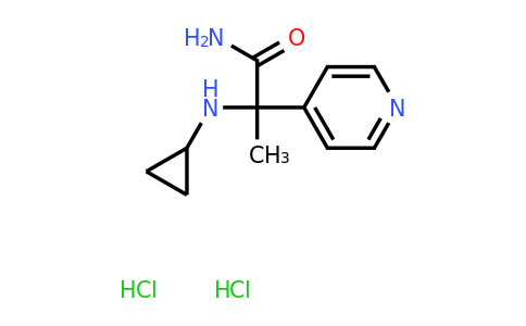CAS 1423026-74-7 | 2-(cyclopropylamino)-2-(pyridin-4-yl)propanamide dihydrochloride