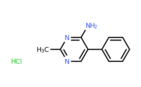 CAS 1423026-91-8 | 2-methyl-5-phenylpyrimidin-4-amine hydrochloride
