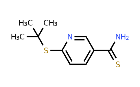 CAS 1423027-08-0 | 6-(tert-butylsulfanyl)pyridine-3-carbothioamide