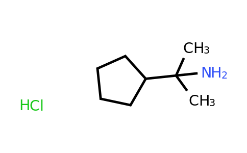 CAS 1423027-16-0 | 2-cyclopentylpropan-2-amine hydrochloride