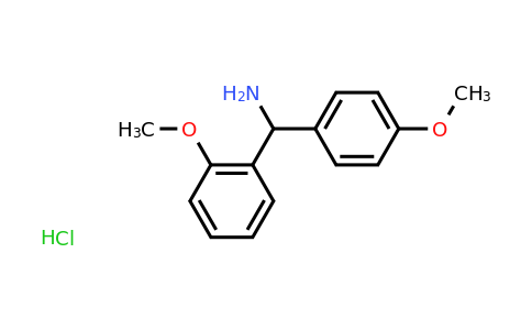 CAS 1423027-24-0 | (2-methoxyphenyl)(4-methoxyphenyl)methanamine hydrochloride