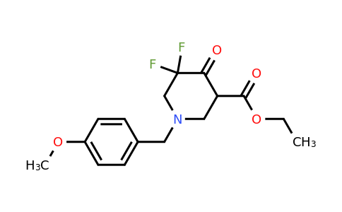 CAS 1423027-26-2 | ethyl 5,5-difluoro-1-(4-methoxybenzyl)-4-oxopiperidine-3-carboxylate