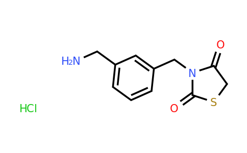 CAS 1423027-32-0 | 3-{[3-(aminomethyl)phenyl]methyl}-1,3-thiazolidine-2,4-dione hydrochloride