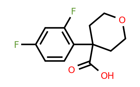 CAS 1423027-56-8 | 4-(2,4-difluorophenyl)oxane-4-carboxylic acid