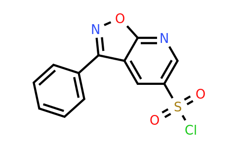 CAS 1423027-63-7 | 3-phenyl-[1,2]oxazolo[5,4-b]pyridine-5-sulfonyl chloride