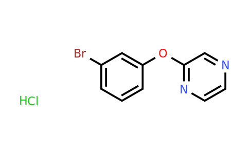 CAS 1423027-71-7 | 2-(3-bromophenoxy)pyrazine hydrochloride
