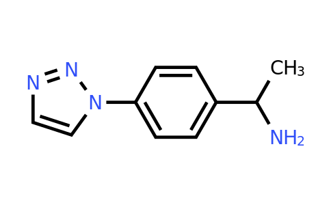 CAS 1423027-75-1 | 1-[4-(1H-1,2,3-triazol-1-yl)phenyl]ethan-1-amine