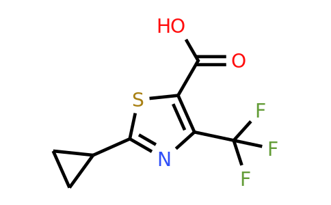 CAS 1423027-76-2 | 2-cyclopropyl-4-(trifluoromethyl)-1,3-thiazole-5-carboxylic acid
