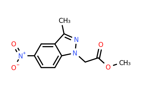CAS 1423027-80-8 | methyl 2-(3-methyl-5-nitro-1H-indazol-1-yl)acetate
