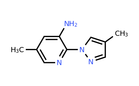 CAS 1423027-82-0 | 5-methyl-2-(4-methyl-1H-pyrazol-1-yl)pyridin-3-amine
