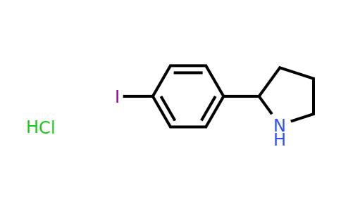 CAS 1423027-87-5 | 2-(4-iodophenyl)pyrrolidine hydrochloride