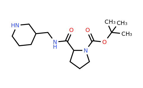 CAS 1423027-93-3 | tert-butyl 2-{[(piperidin-3-yl)methyl]carbamoyl}pyrrolidine-1-carboxylate