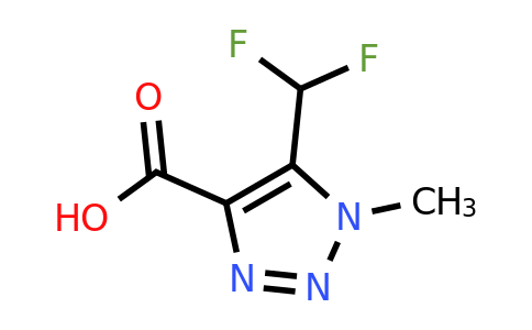 CAS 1423028-04-9 | 5-(difluoromethyl)-1-methyl-1H-1,2,3-triazole-4-carboxylic acid
