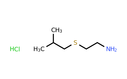 CAS 1423028-14-1 | 2-[(2-methylpropyl)sulfanyl]ethan-1-amine hydrochloride