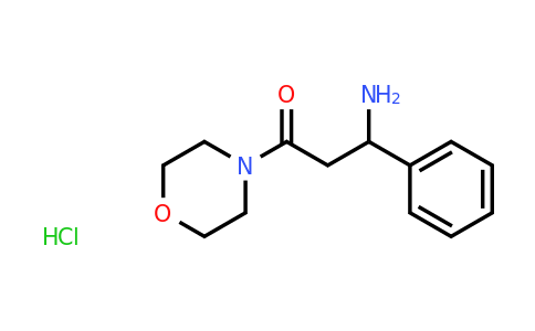 CAS 1423028-16-3 | 3-amino-1-(morpholin-4-yl)-3-phenylpropan-1-one hydrochloride