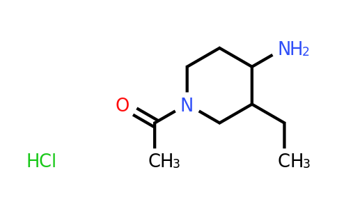CAS 1423028-17-4 | 1-(4-amino-3-ethylpiperidin-1-yl)ethan-1-one hydrochloride
