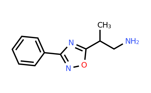 CAS 1423028-18-5 | 2-(3-phenyl-1,2,4-oxadiazol-5-yl)propan-1-amine