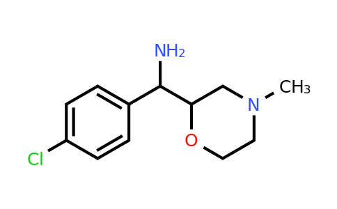 CAS 1423028-20-9 | (4-chlorophenyl)(4-methylmorpholin-2-yl)methanamine
