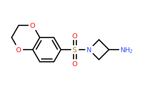 CAS 1423028-22-1 | 1-(2,3-dihydro-1,4-benzodioxine-6-sulfonyl)azetidin-3-amine