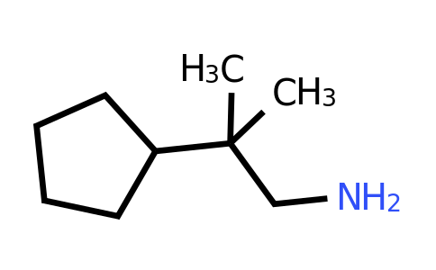 CAS 1423028-24-3 | 2-cyclopentyl-2-methylpropan-1-amine