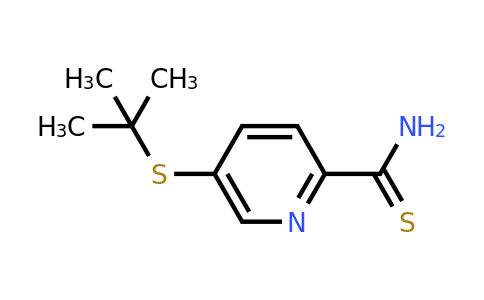 CAS 1423028-56-1 | 5-(tert-butylsulfanyl)pyridine-2-carbothioamide