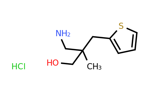CAS 1423028-68-5 | 3-amino-2-methyl-2-[(thiophen-2-yl)methyl]propan-1-ol hydrochloride