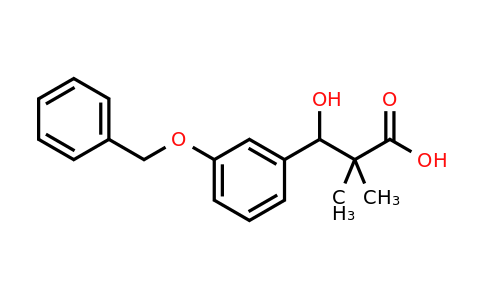 CAS 1423028-78-7 | 3-[3-(benzyloxy)phenyl]-3-hydroxy-2,2-dimethylpropanoic acid