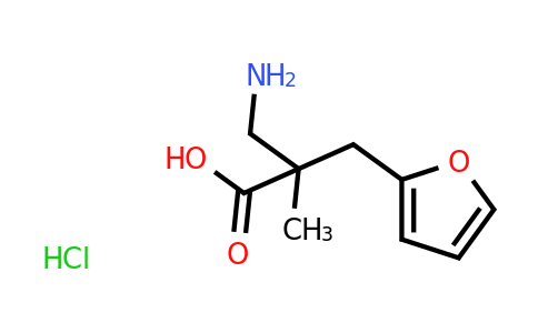 CAS 1423028-93-6 | 3-amino-2-[(furan-2-yl)methyl]-2-methylpropanoic acid hydrochloride